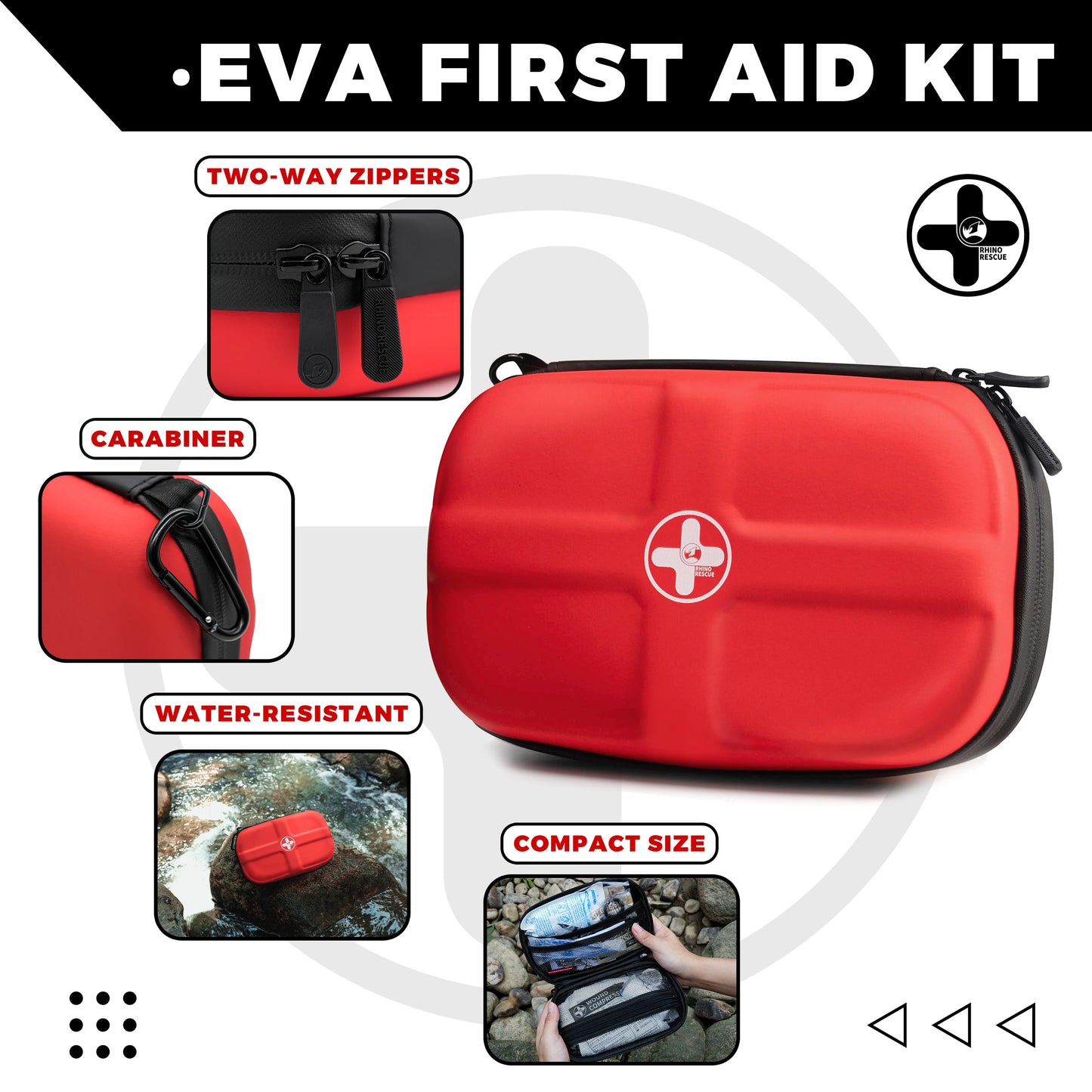 Mini First Aid Kit Waterproof Portable for Travel, Home & Camping