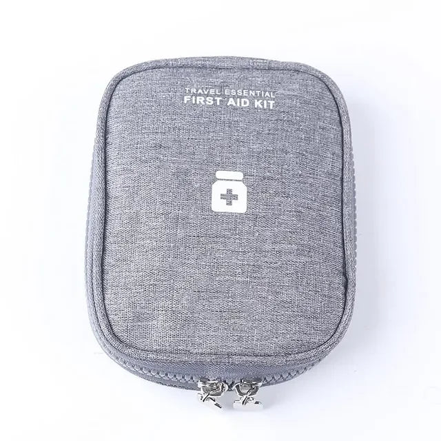 Mini Medicine Storage Bag Portable First Aid Medical Kit Travel Camping Emergency Survival Pill Case