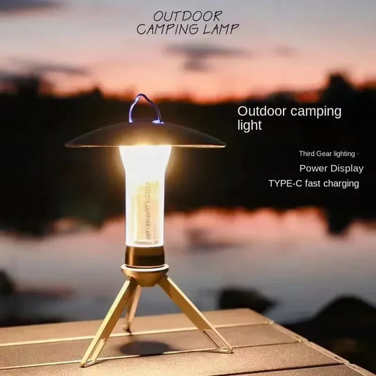 Portable Camping Lantern with Tripod Bracket