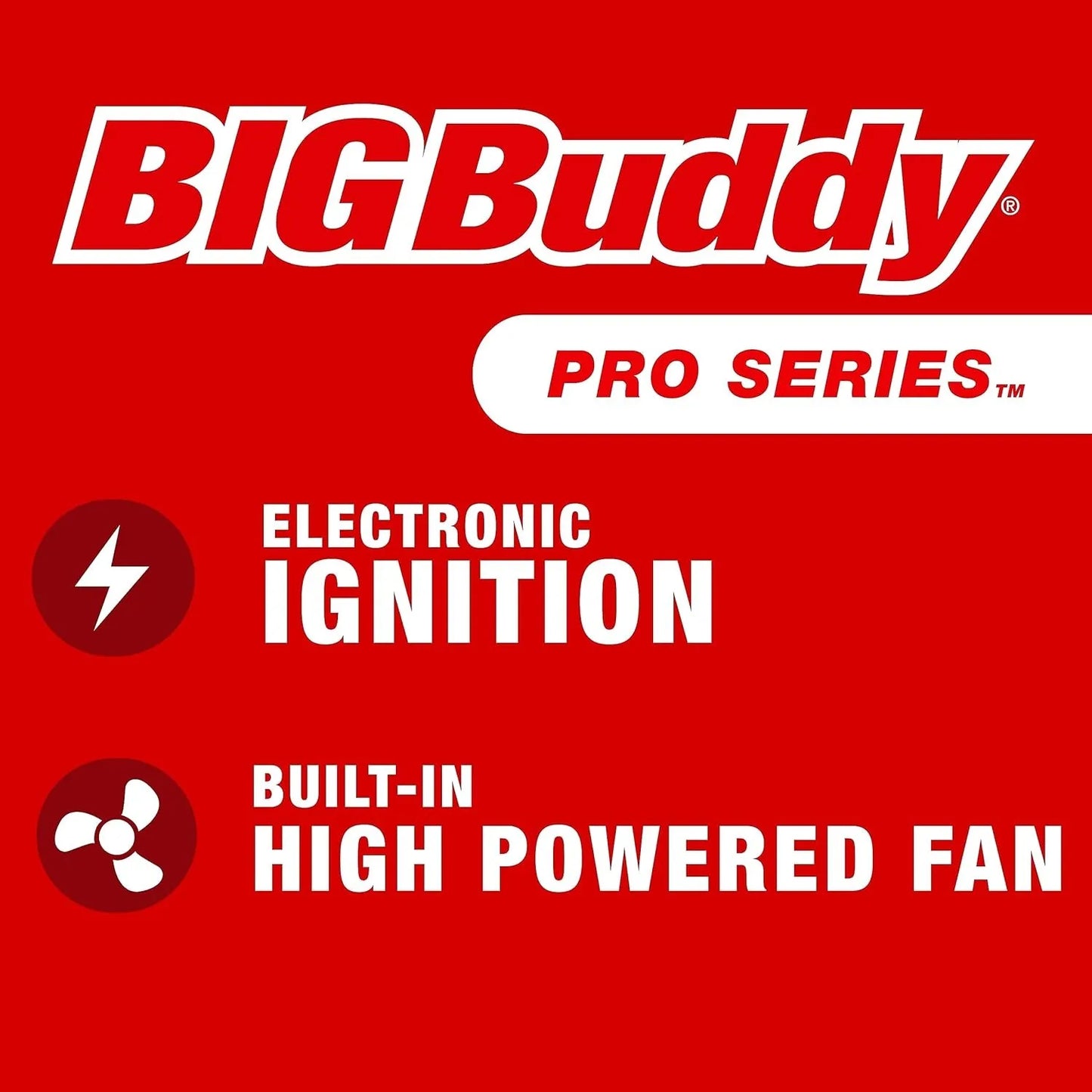 18,000 BTU Big Buddy Pro Series Portable Propane Heater