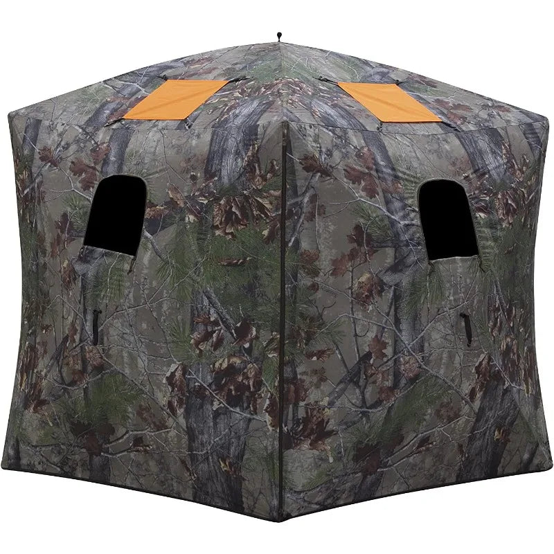 Barronett Feather Five 4 Person Portable Hunting Blind 72 x 84 x 84 Inches