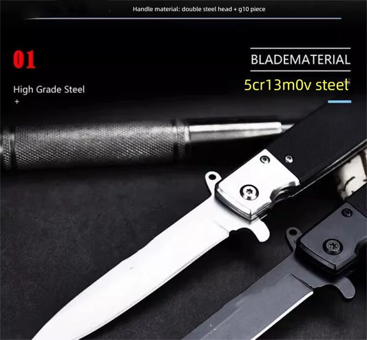 Folding Pocket Knife for Hunting and Survival