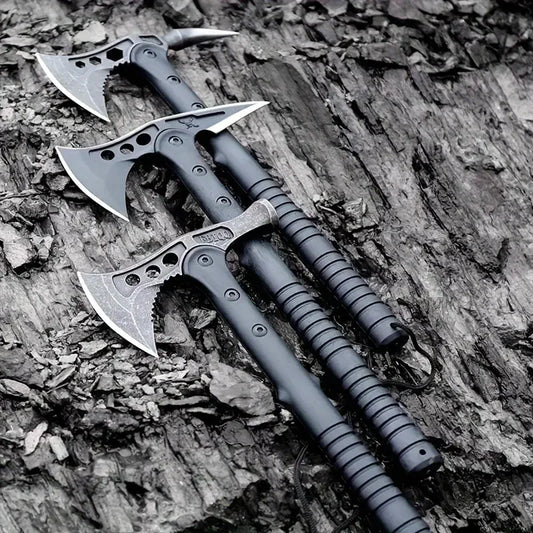 Portable Multifunctional Survival Axe with Hammerhead and High-Toughness Handle (3 Styles)