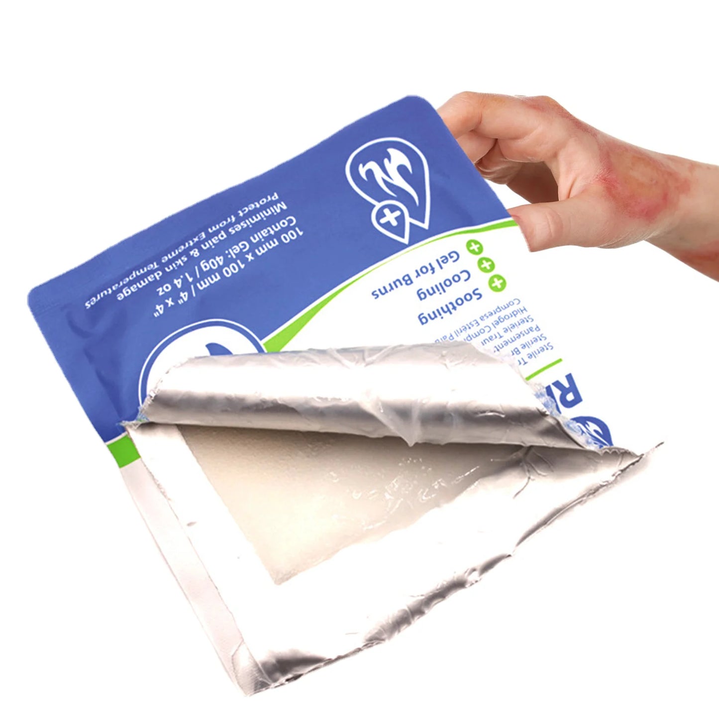 Burn Dressing Gel Patch for Wound and Scald Care