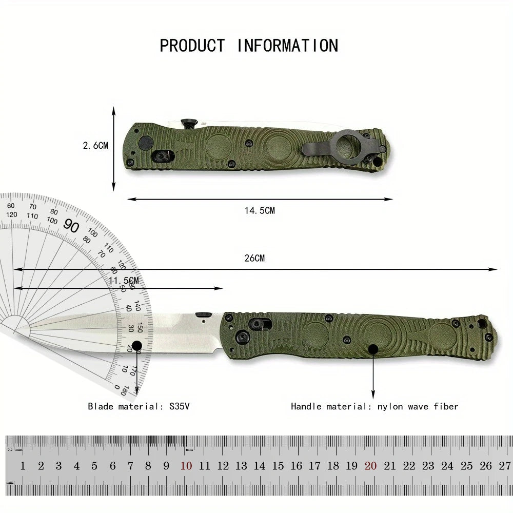 BM 391 Folding Knife with Nylon Fiber Handle