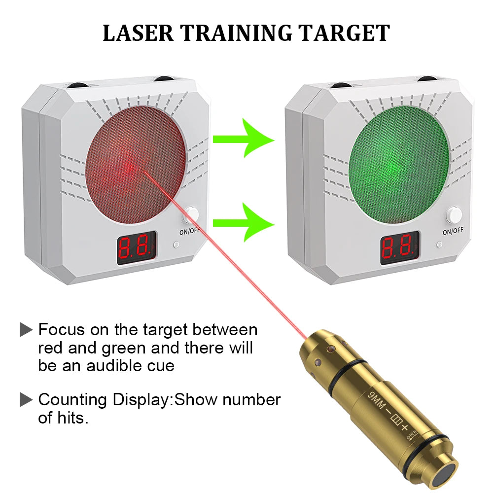 Infrared Electronic Scoring Laser Target with Sound Effects