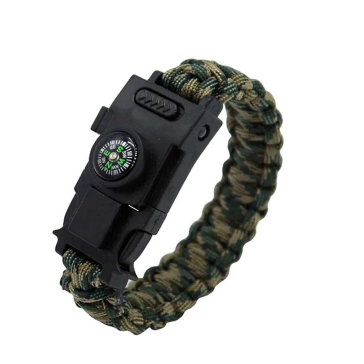 4mm Paracord 550 Bracelet with Emergency Light