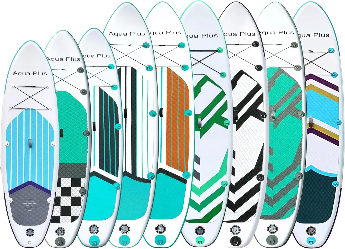 Inflatable Stand Up Paddle Board Set with Backpack and Accessories