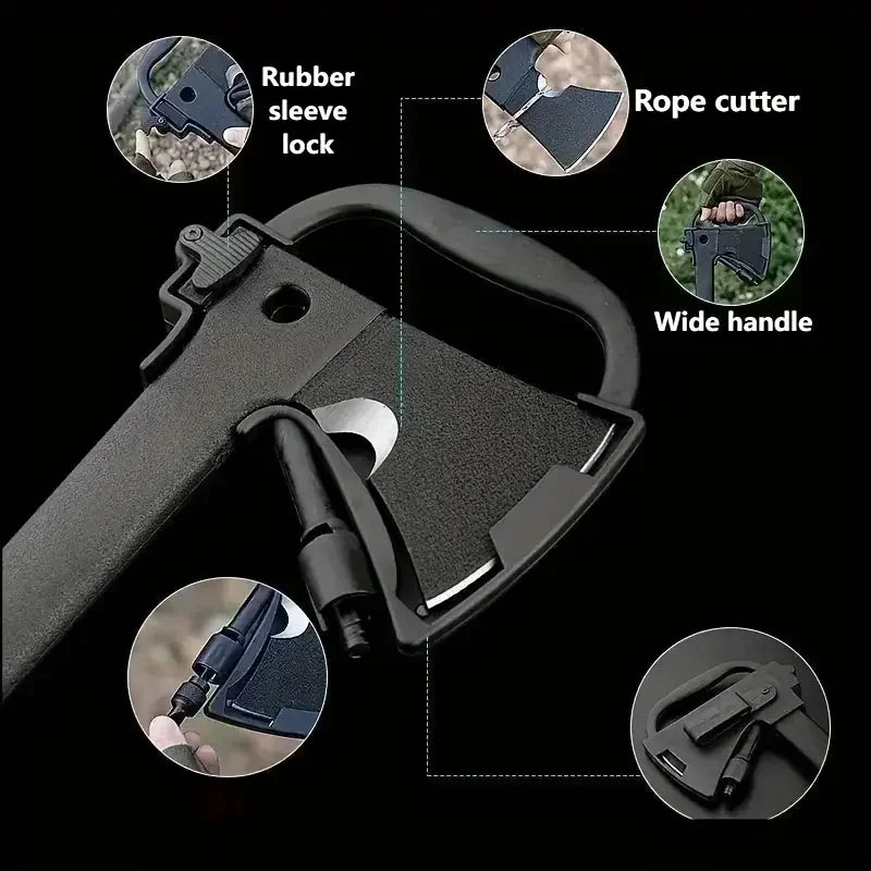 Camping Survival Hatchet with Saw and Fire Starter