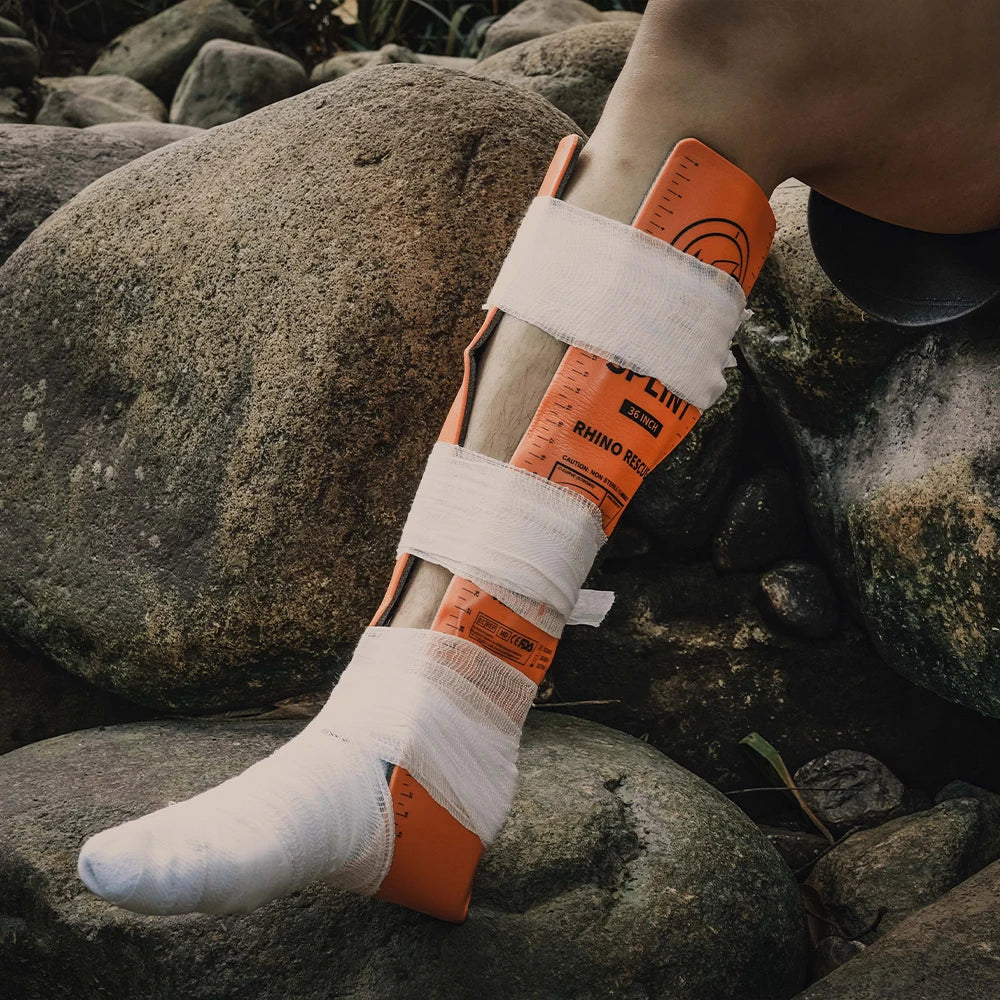 RHINO RESCUE Lightweight Reusable Medical Splint for Bone Fractures