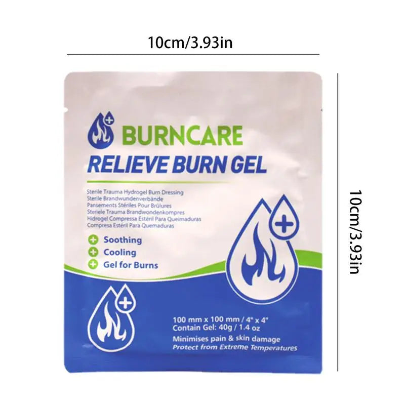 Burn Dressing Gel Patch for Wound and Scald Care