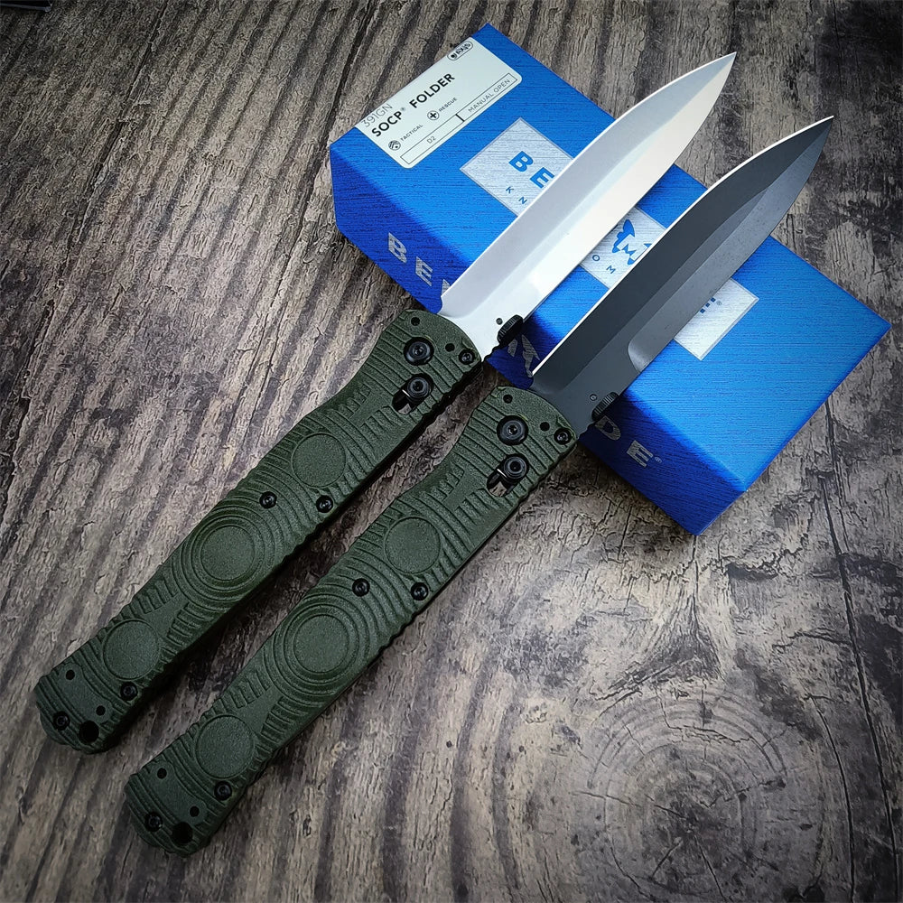 BM 391 Folding Knife with Nylon Fiber Handle