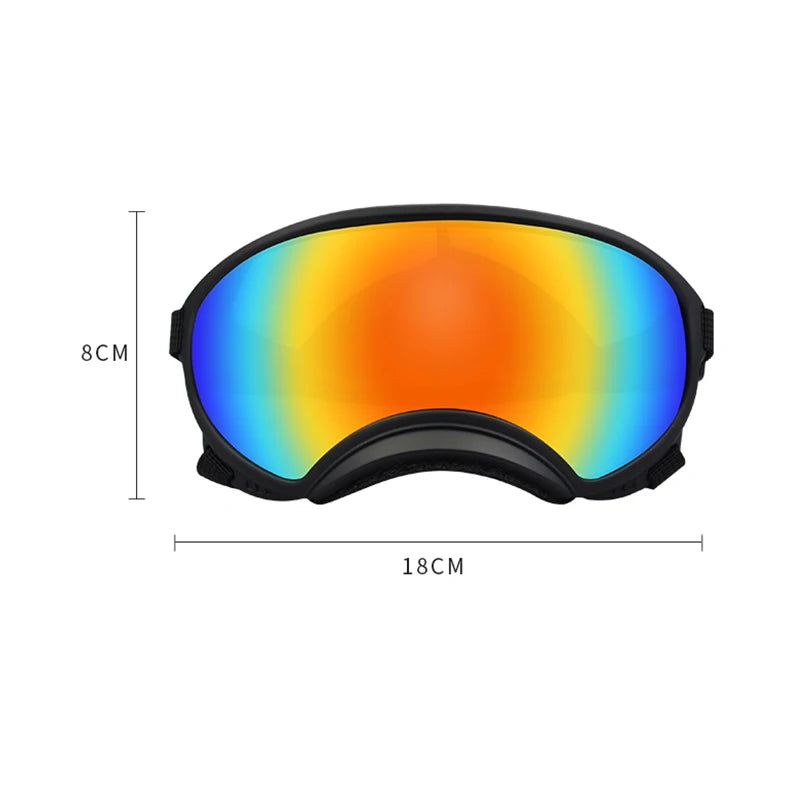 Dog Goggles Adjustable UV Protection for Travel