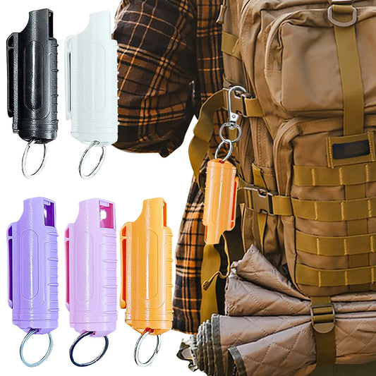 Multipurpose 20ml Pepper Spray Keychain Reusable Self Defense Outdoor Safety Tool