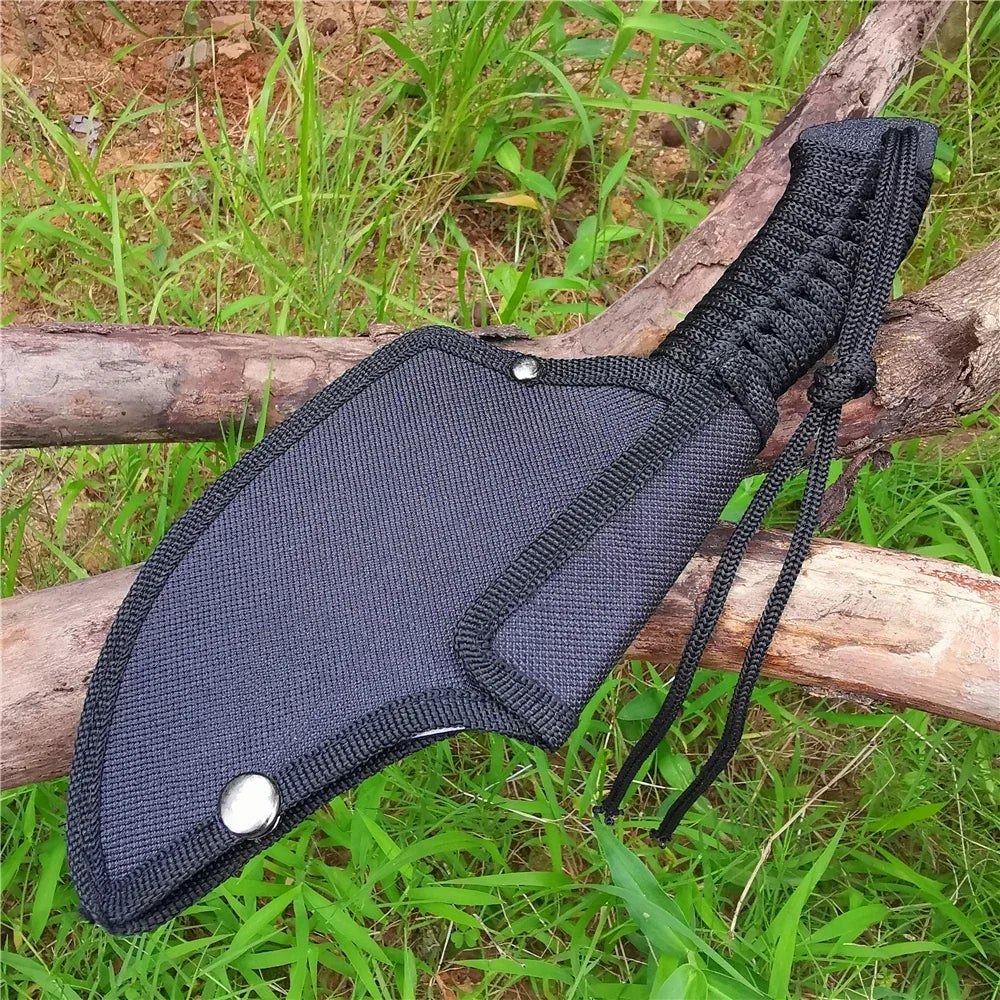 Compact Stainless Steel Tomahawk for Camping and Survival
