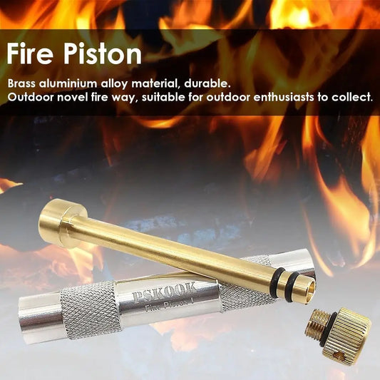Portable Fire Piston Survival Tool
