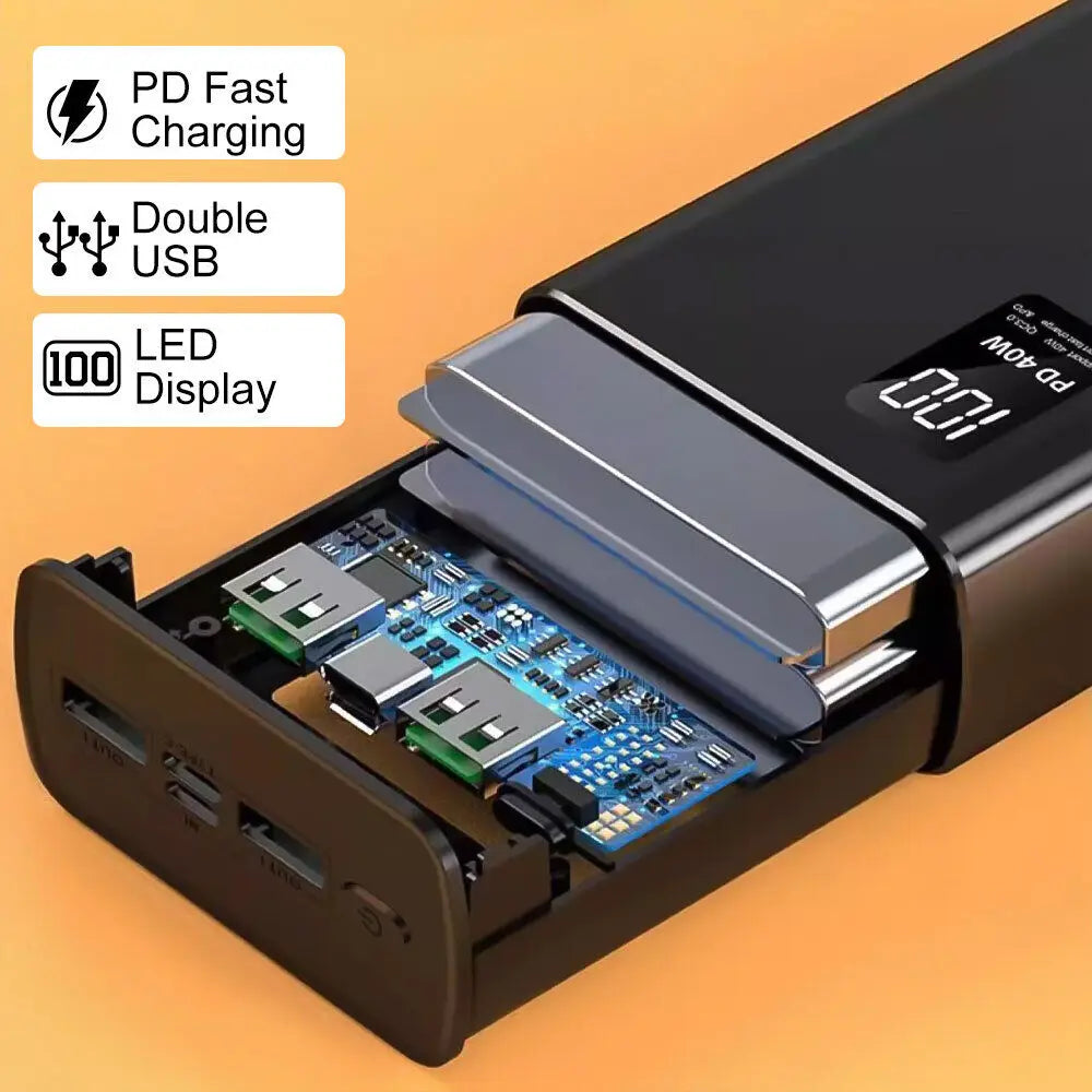 66W Fast Charging Power Bank 20000mAh with USB Quick Charge