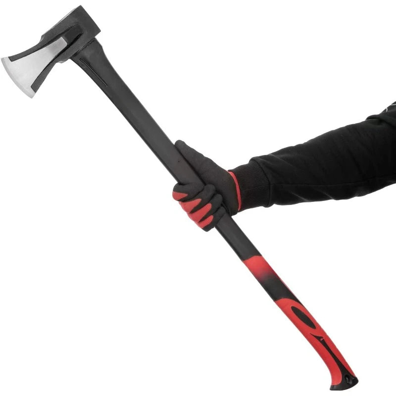 36 Inch Wood Splitting Axe with Fiberglass Handle