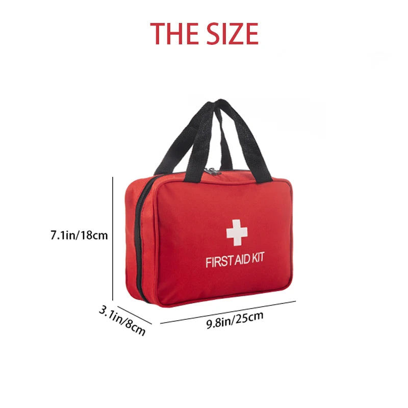 260 Piece First Aid Kit for Home Car Travel and Camping