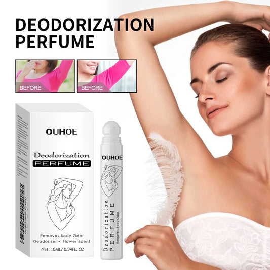10ml Antiperspirant Roller Perfume for Underarm Freshness while Camping & Hiking