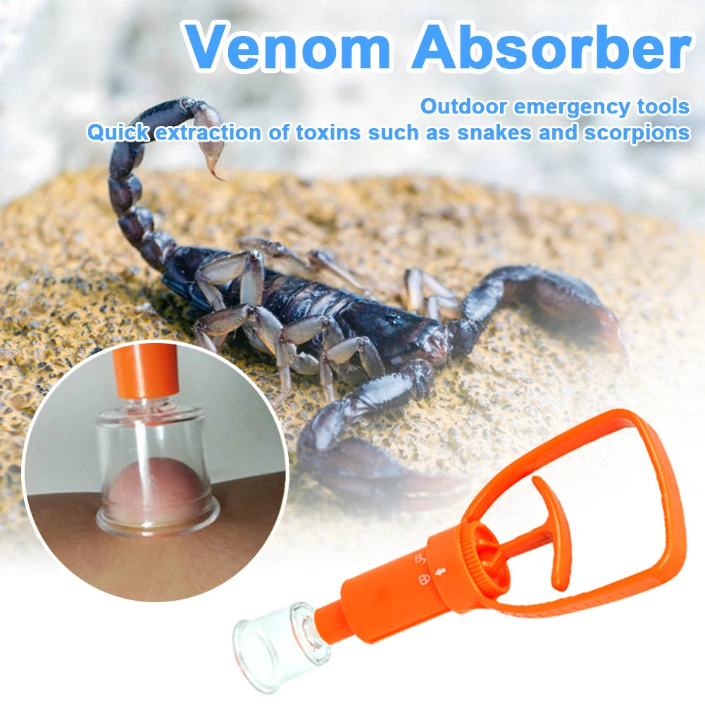 Safety Venom Extractor Suction Pump for Bites & Stings