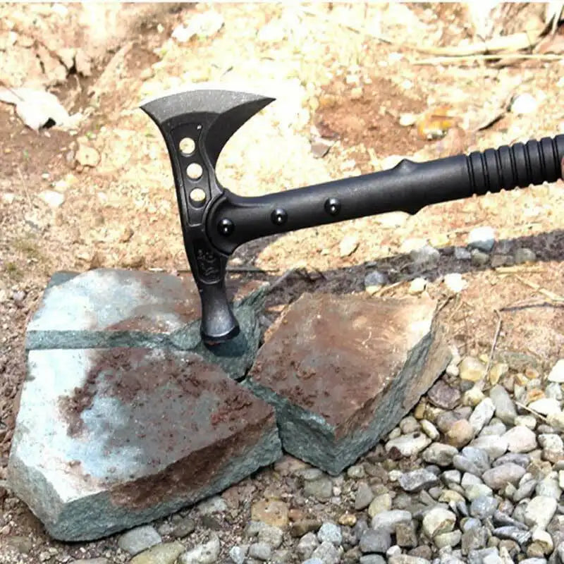 2-in-1 Outdoor Survival Tomahawk Axe and Machete