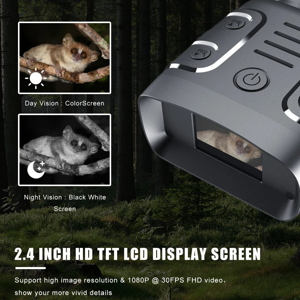 Night Vision Binoculars with HD Camera and Digital Zoom