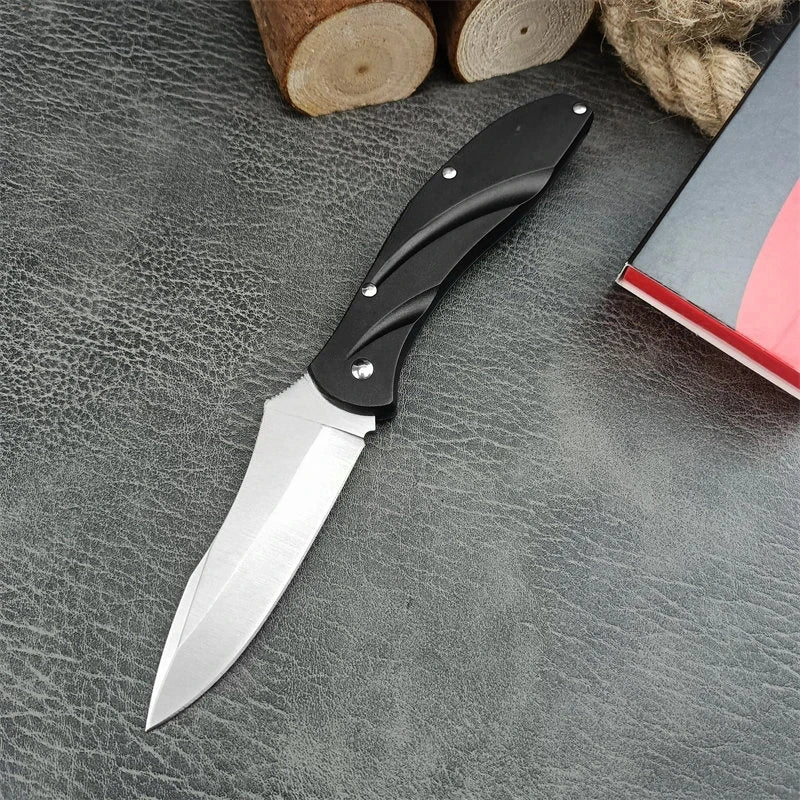 C66 Folding Pocket Knife D2 Steel Blade for Hunting, Camping & Hiking