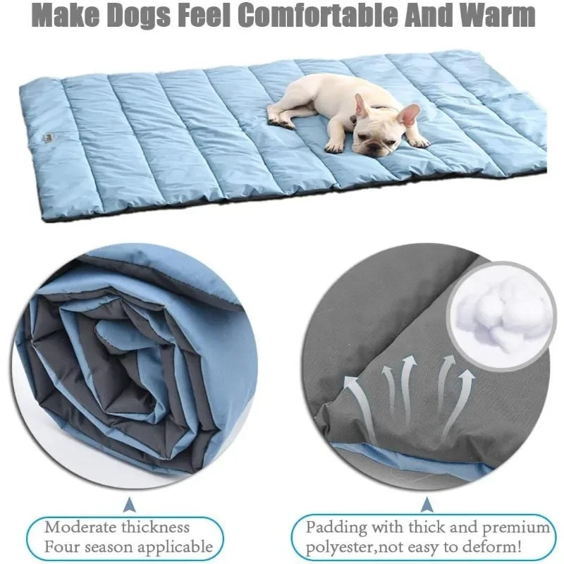 Waterproof Outdoor Dog Bed Large Portable & Washable