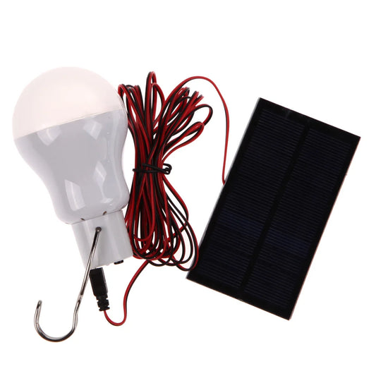 Solar LED Camping Light Bulbs Outdoor Waterproof