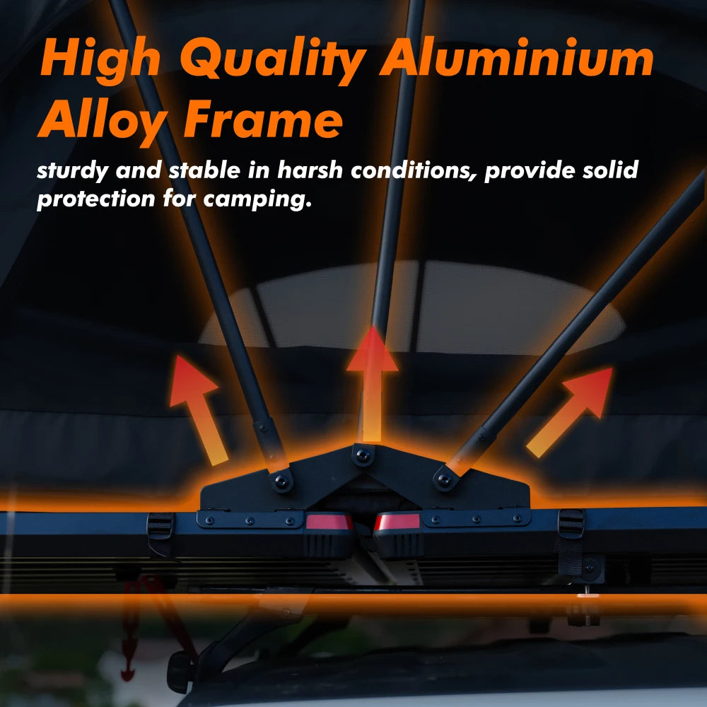 Waterproof Fold Out Roof Tent for Vehicles