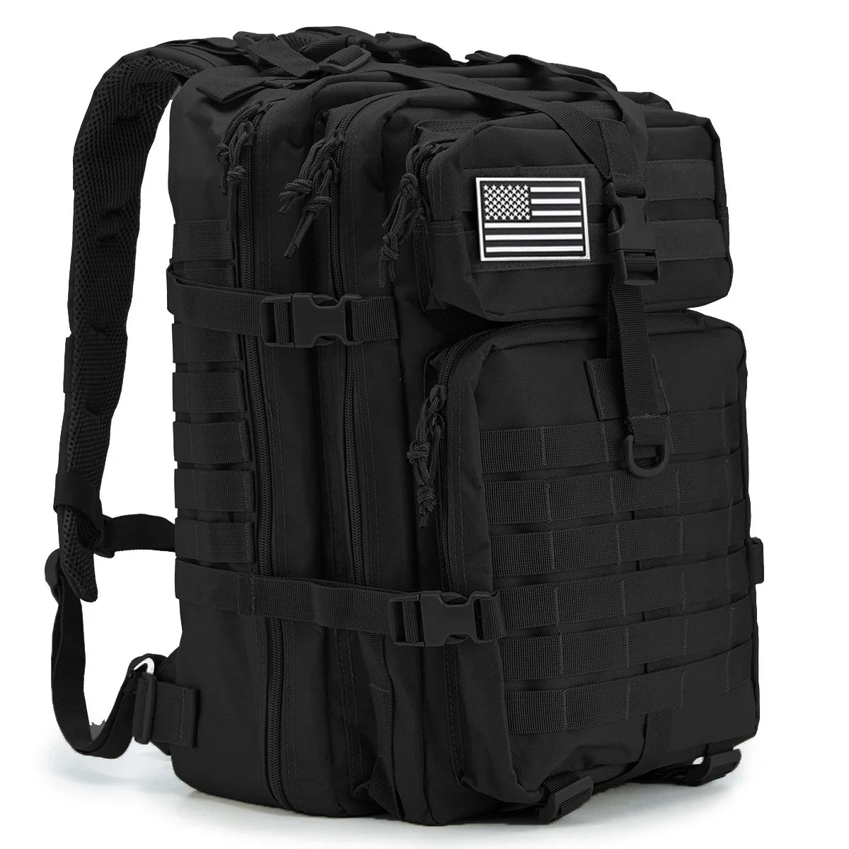 50L Military Backpack MOLLE Hiking Hunting Rucksack