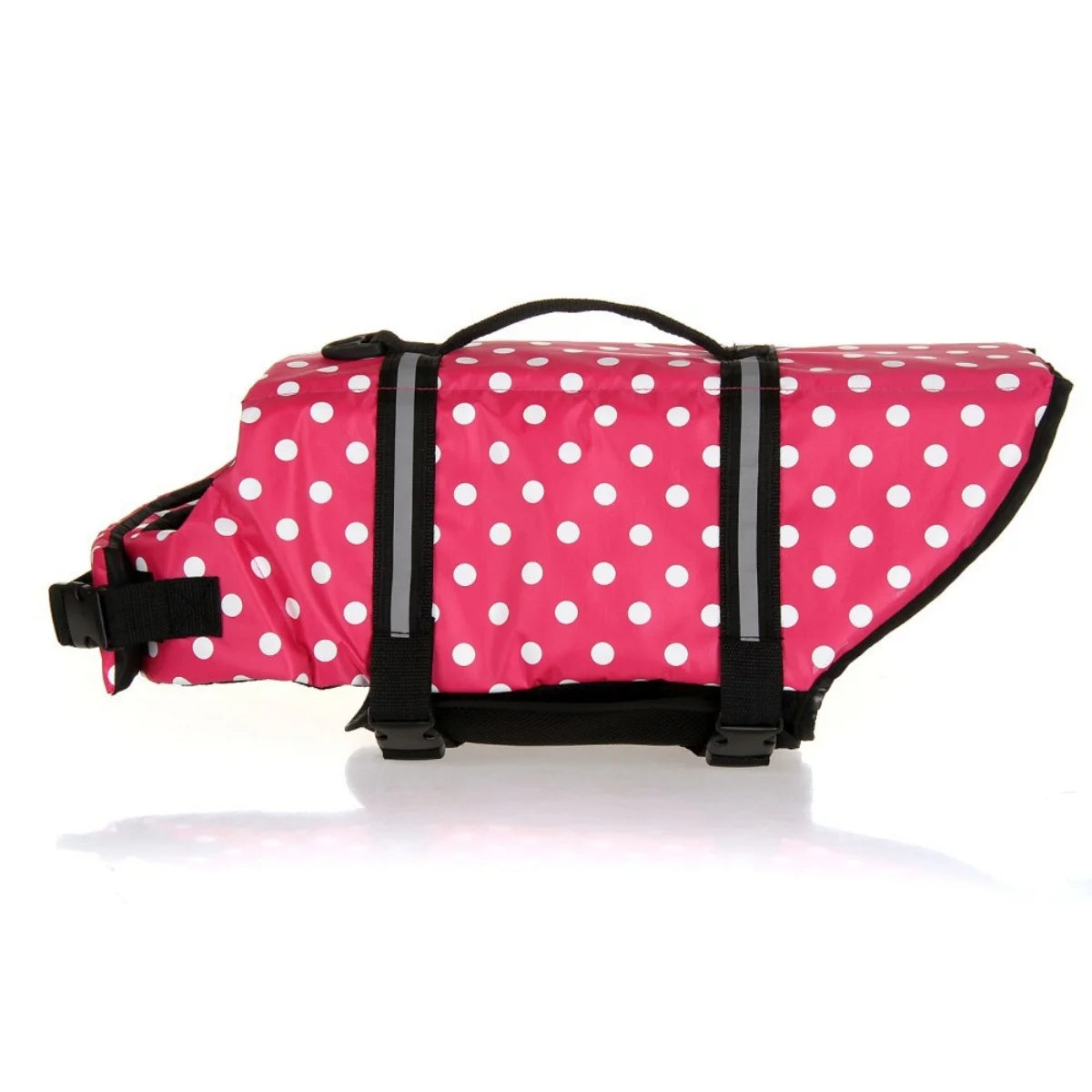 Reflective & Adjustable Life Jacket for Dogs with Rescue Handle for Swimming