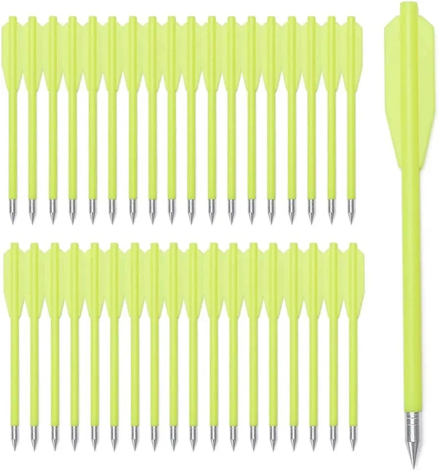36-Pack Mini Crossbow Bolts with Sharp Metal Tips