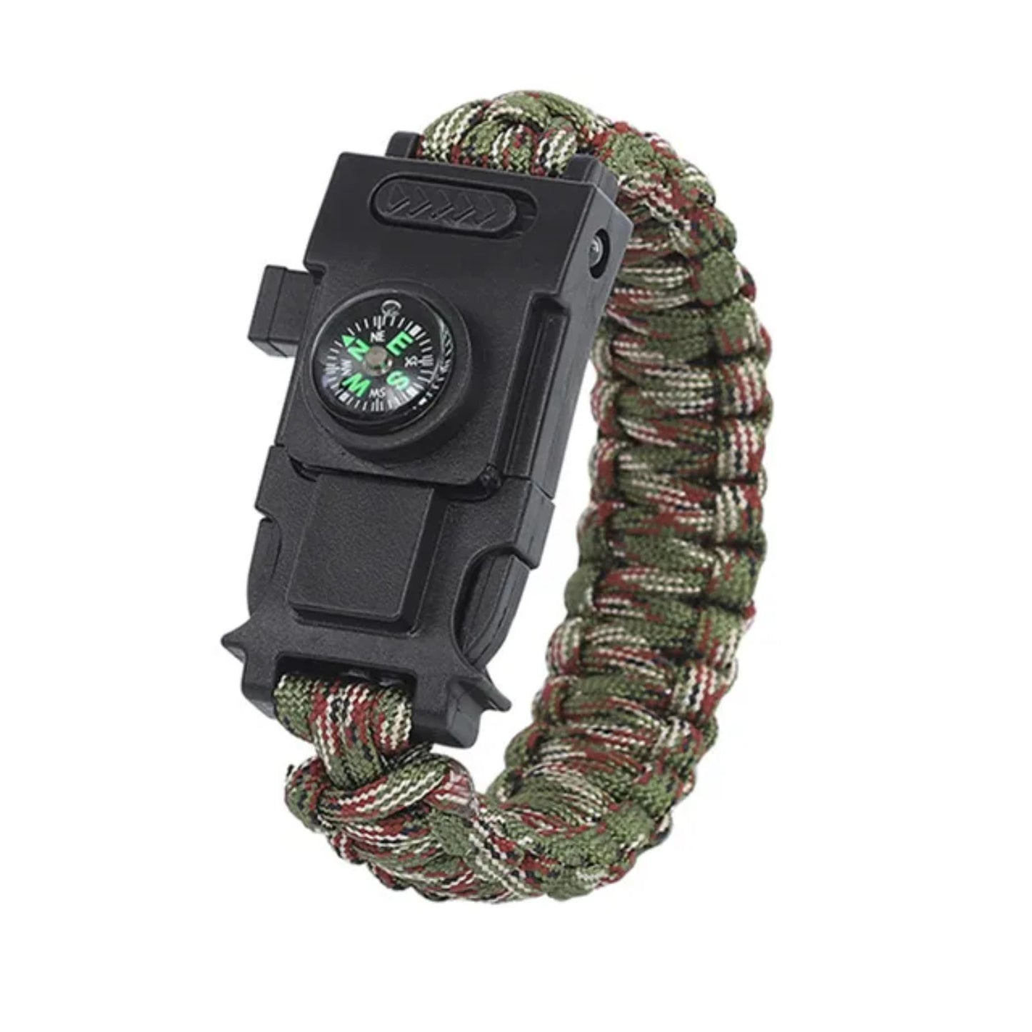 4mm Paracord 550 Bracelet with Emergency Light