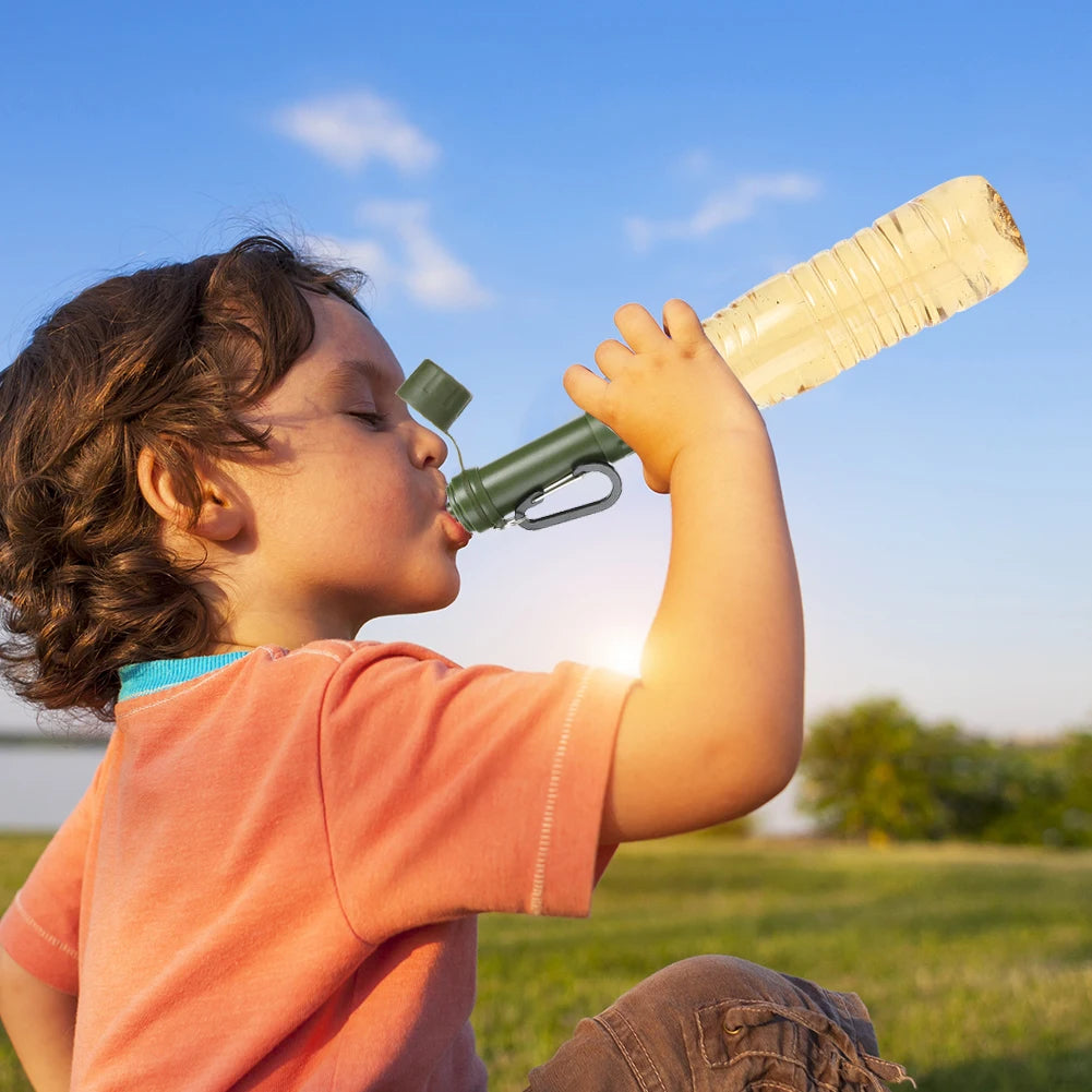 Portable Emergency Water Purifier Straw