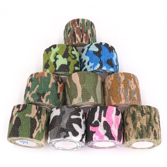 Hunt Disguise Camouflage Wrap Tape Sports Protector - Ankle Knee Finger Arm Bandage