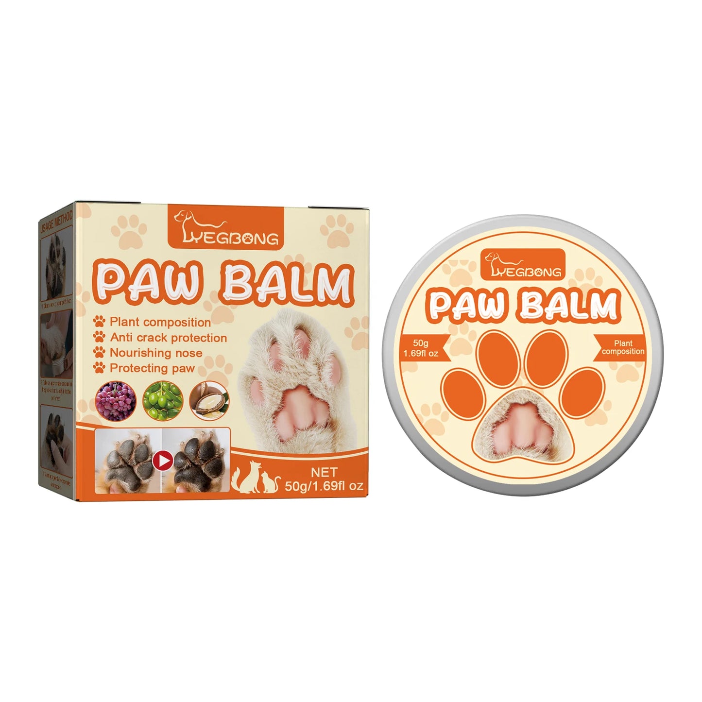 Pet Moisturizing Paw Protection Cream