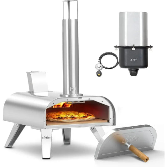 12 Inch Portable Multi Fuel Outdoor Pizza Oven