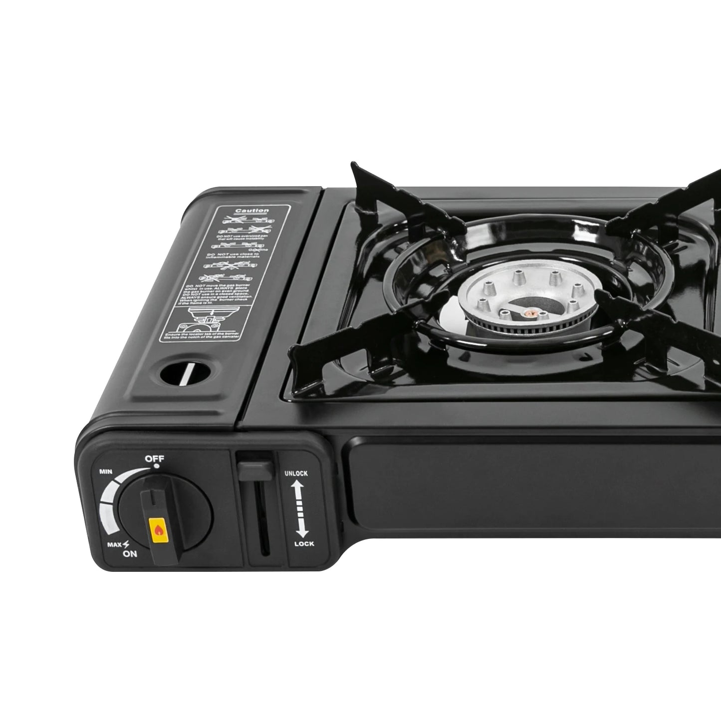 Butane Camping Stove with Auto Ignition for RVs and Camping