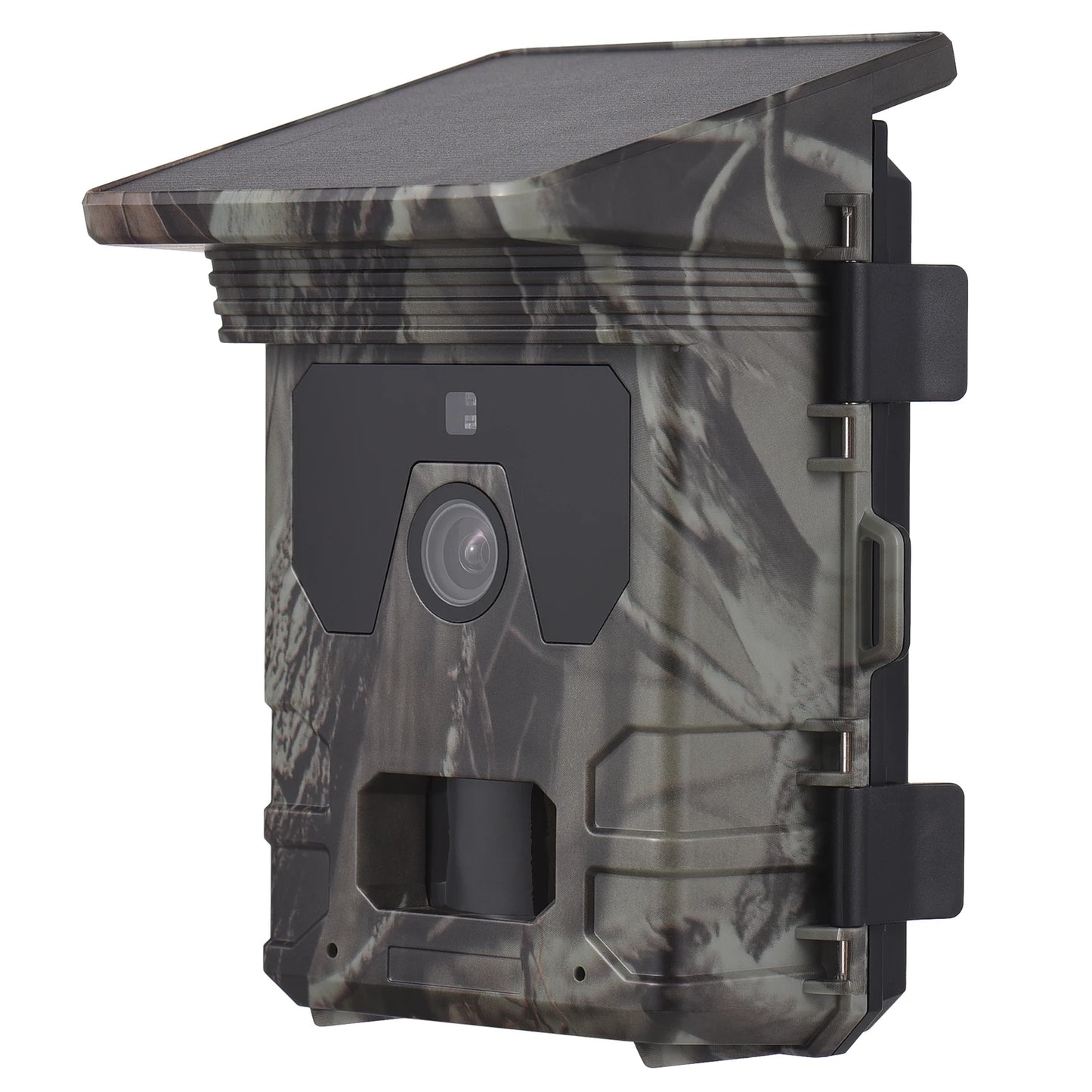 Solar-Powered 50MP 4K Trail Camera with Night Vision and 0.3s Trigger Time