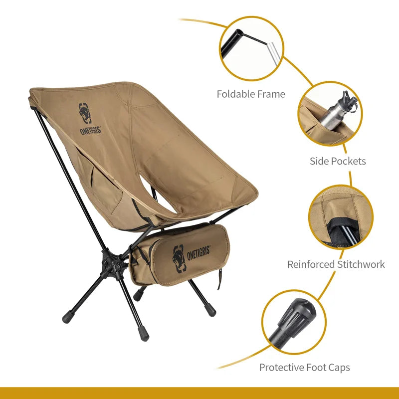 Portable Foldable Camping Chair for Outdoor & Indoor Use