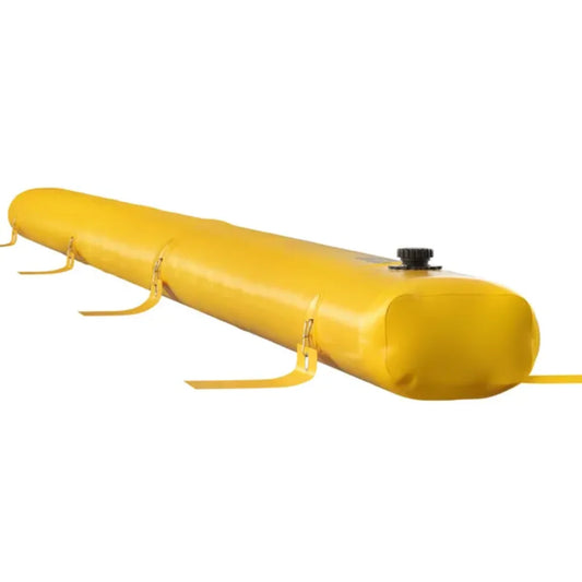 VEVOR Flood Barrier - 24ft L x 6in H Reusable PVC Sandbag Alternative for Tents/Home/Doors/Garages