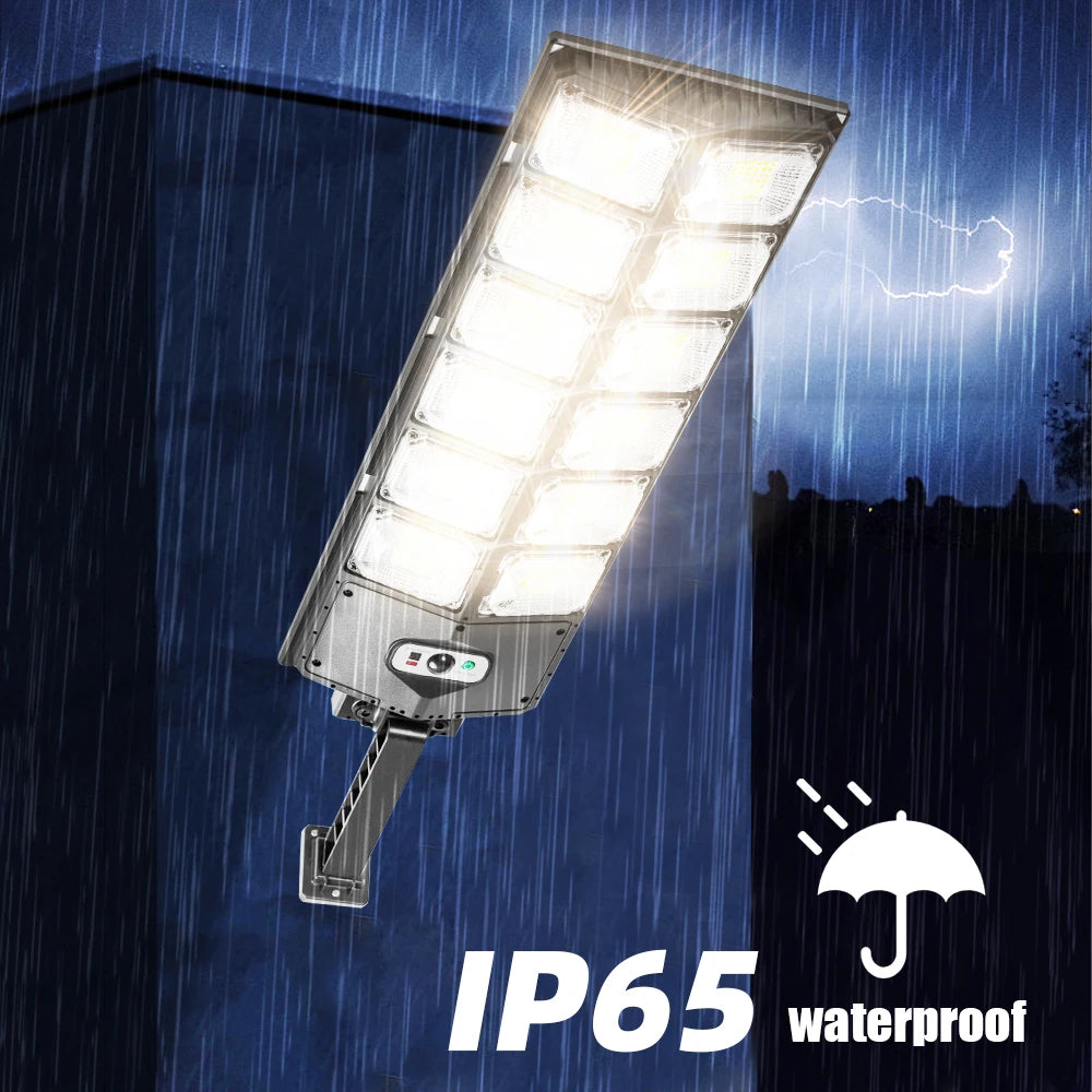 504 LED Powerful Solar Lights Outdoor Motion Sensor Waterproof