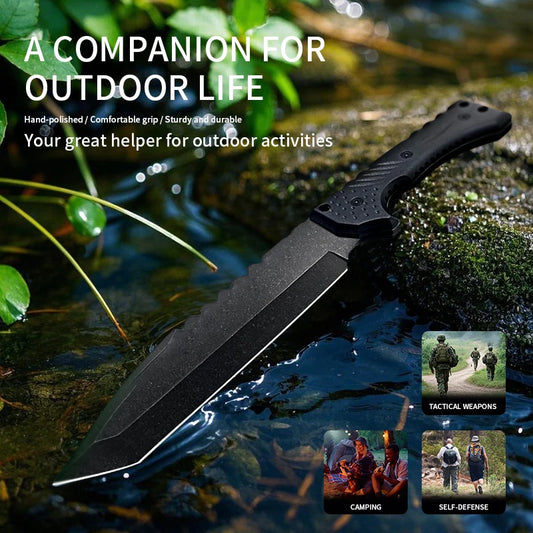 Fixed Blade Survival Knife for Outdoor and EDC Use