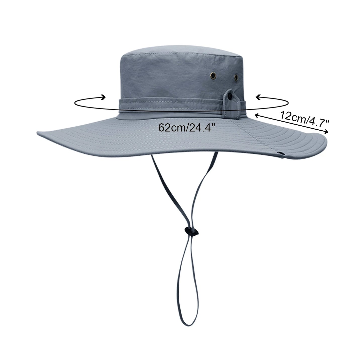 Wide Brim UV Protection Foldable Hat