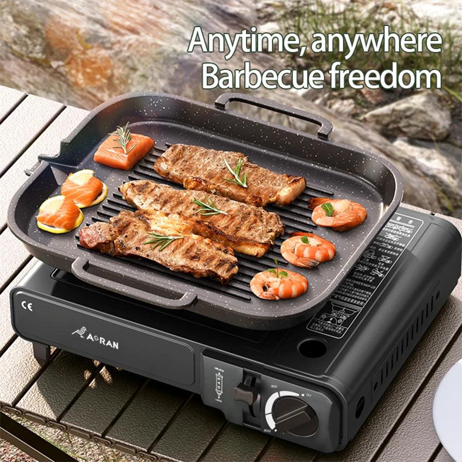 Portable Gas Stove for Camping, Picnics, and Home Use