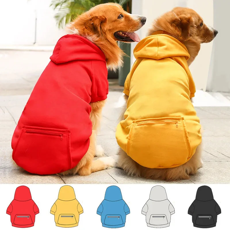 Reversible Plaid Dog Winter Coat Warm Pet Jacket for Small to Large Dogs