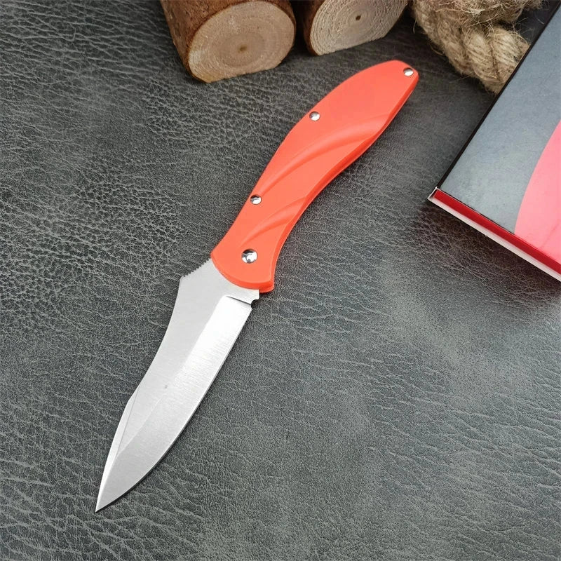 C66 Folding Pocket Knife D2 Steel Blade for Hunting, Camping & Hiking