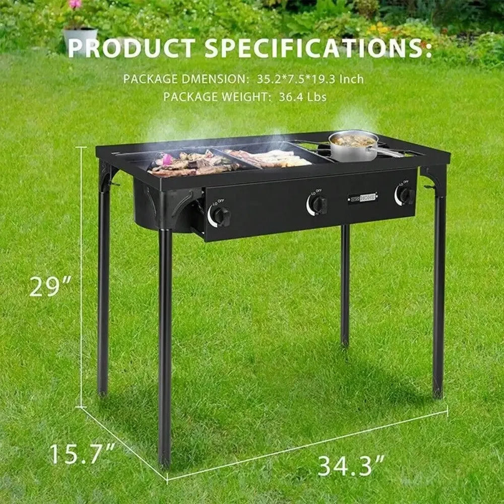 Professional Portable Propane Camping Stove with Regulator